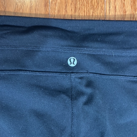 LULULEMON WOMEN WIDE LEGS YOGA-PANTS BLACK LEGGING IN SIZE 12 - Picture 8 of 10